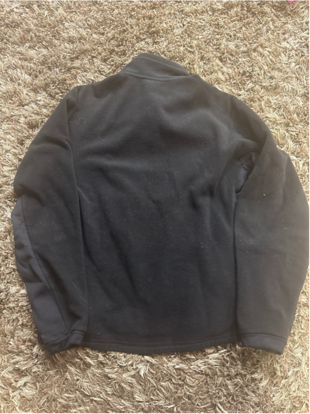 Women's REI Zip Up Fleece Jacket Black Size L - Picture 3 of 3